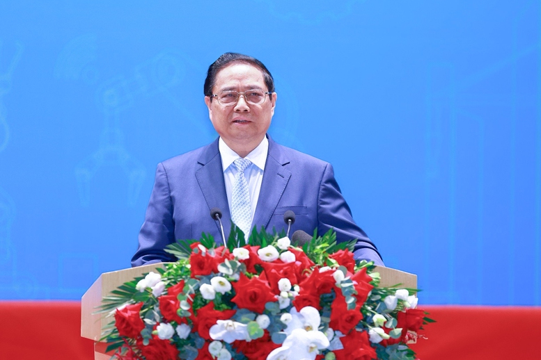 Thủ tướng Phạm Minh Chính: '3 đẩy mạnh, 3 tiên phong, 3 bứt phá' để góp phần thúc đẩy tăng năng suất lao động- Ảnh 8.