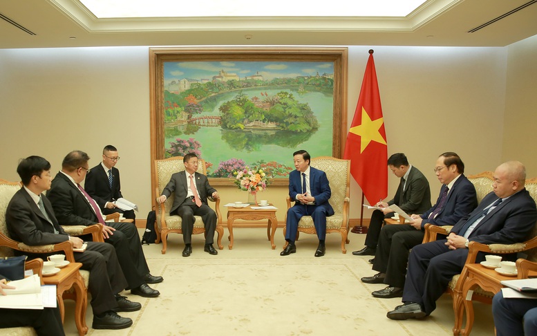 Phó Thủ tướng Trần Hồng Hà tiếp Chủ tịch Hội đồng quản trị Tập đoàn CPECC- Ảnh 2.