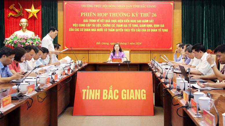 Bắc Giang: HĐND họp phiên thường kỳ thứ 26- Ảnh 1.