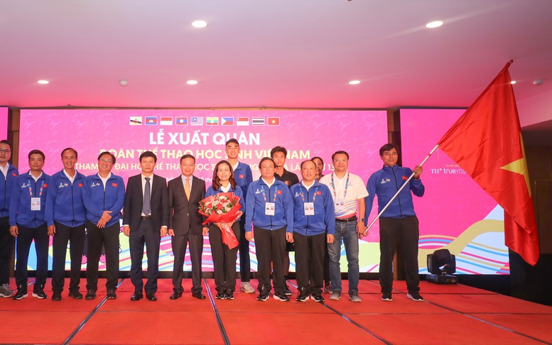 Đoàn thể thao học sinh Việt Nam xuất quân tham dự ASEAN Schools Games 13