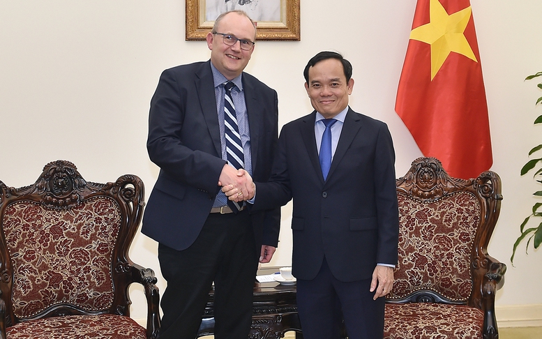 Phó Thủ tướng Trần Lưu Quang tiếp Giám đốc vận hành Tập đoàn LEGO