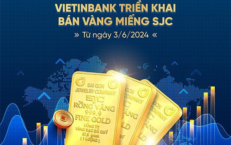VietinBank triển khai bán vàng với chủ trương '3 không'