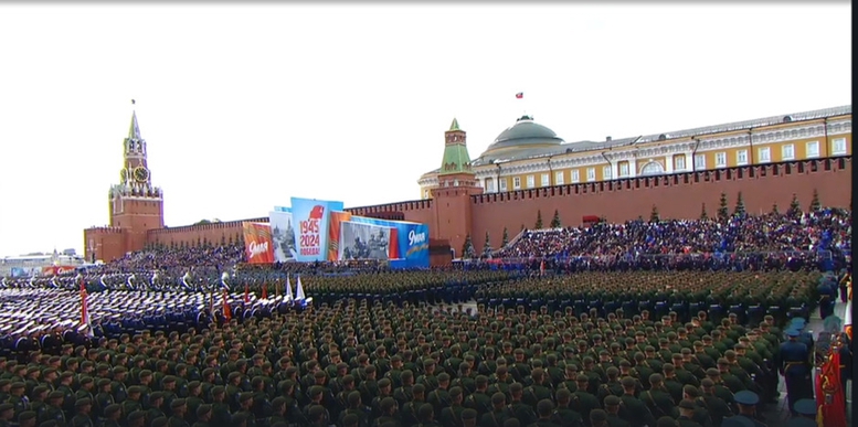 VIDEO: Khoảnh khắc ấn tượng Nga duyệt binh kỷ niệm Ngày Chiến thắng phát xít- Ảnh 6.