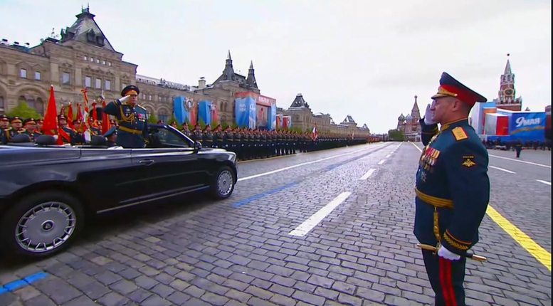 VIDEO: Khoảnh khắc ấn tượng Nga duyệt binh kỷ niệm Ngày Chiến thắng phát xít- Ảnh 3.