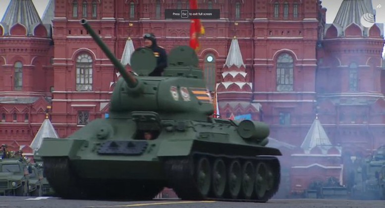 VIDEO: Khoảnh khắc ấn tượng Nga duyệt binh kỷ niệm Ngày Chiến thắng phát xít- Ảnh 7.