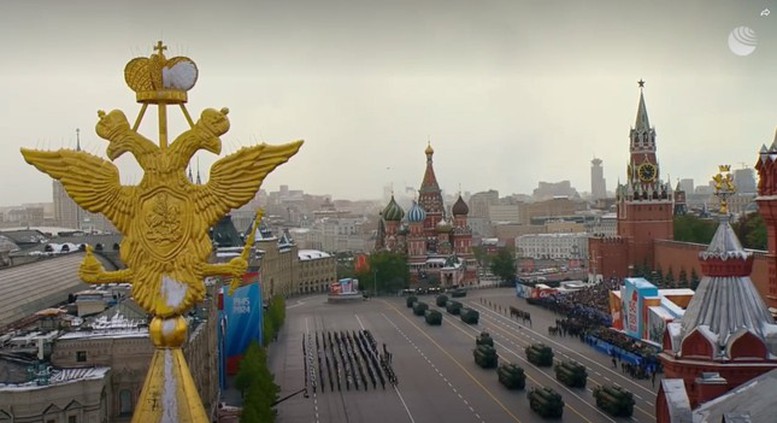 VIDEO: Khoảnh khắc ấn tượng Nga duyệt binh kỷ niệm Ngày Chiến thắng phát xít- Ảnh 9.