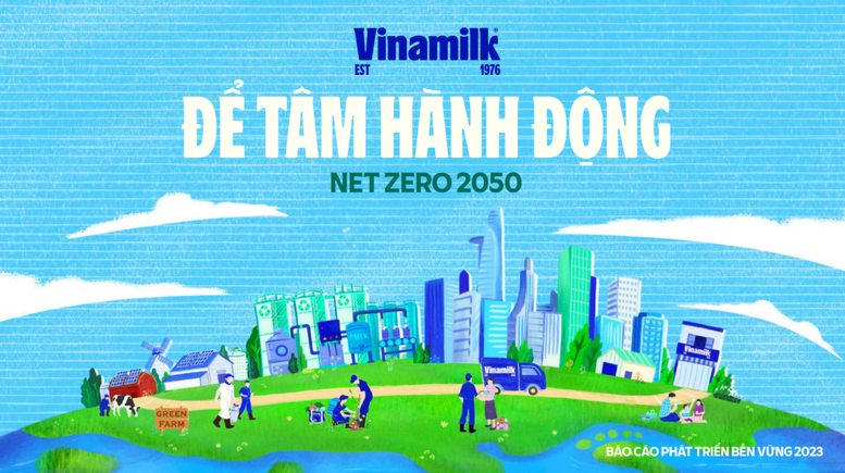 Vinamilk công bố báo cáo phát triển bền vững với chủ đề Net Zero 2050- Ảnh 1.
