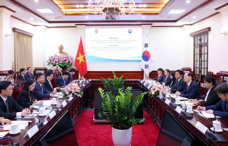 Thúc đẩy hợp tác pháp luật Việt Nam - Hàn Quốc, góp phần tăng cường quan hệ Đối tác Chiến lược Toàn diện giữa hai nước- Ảnh 2.