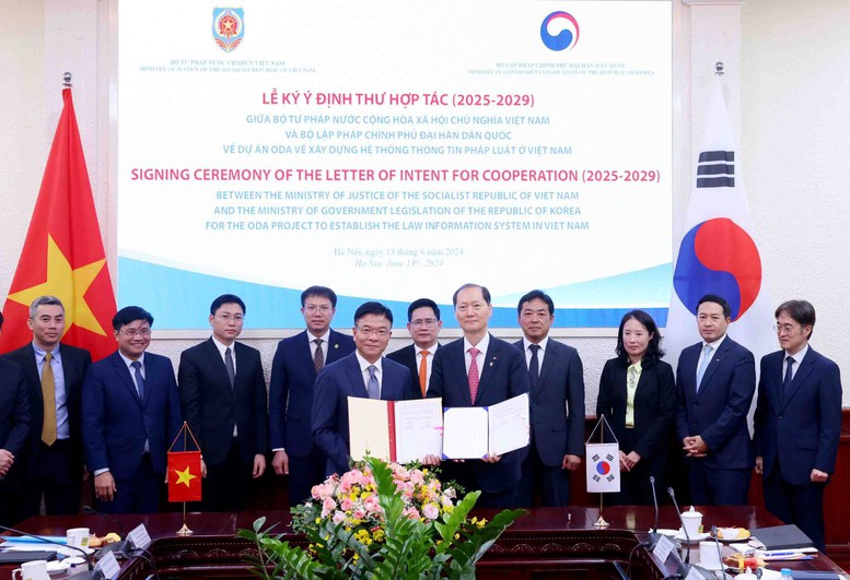 Thúc đẩy hợp tác pháp luật Việt Nam - Hàn Quốc, góp phần tăng cường quan hệ Đối tác Chiến lược Toàn diện giữa hai nước- Ảnh 3.