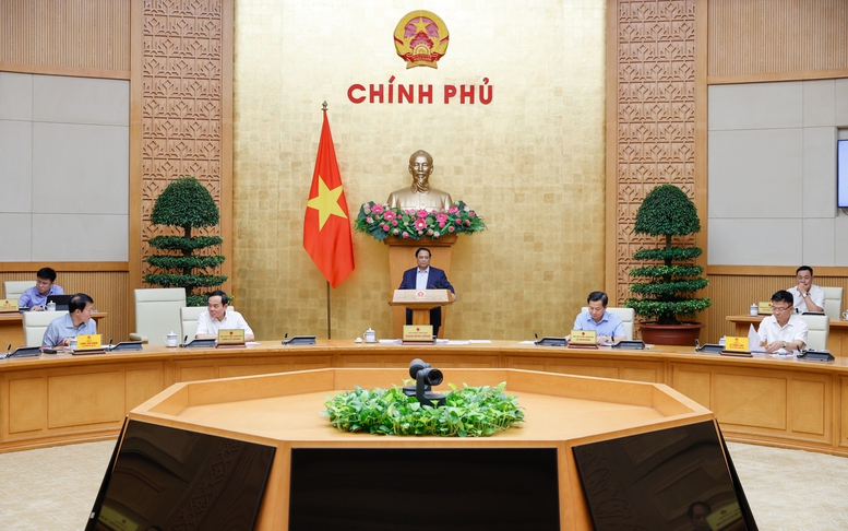 Thủ tướng Phạm Minh Chính chủ trì phiên họp Chính phủ chuyên đề về xây dựng pháp luật tháng 6/2024