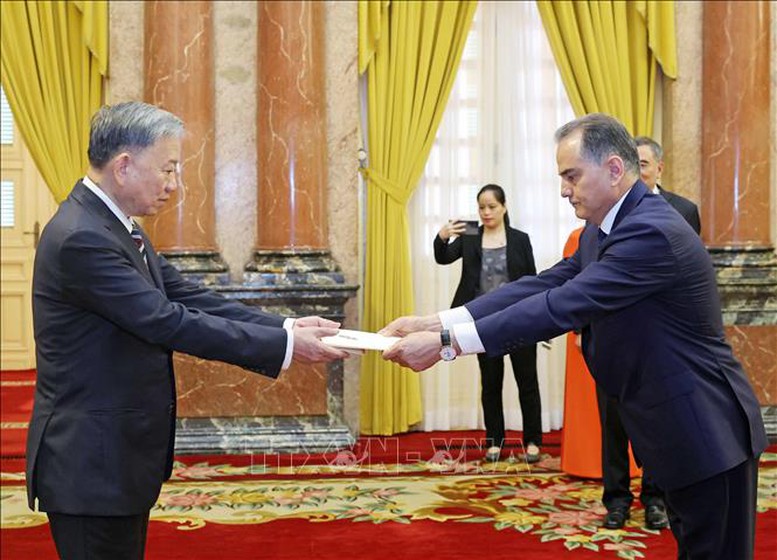 Chủ tịch nước Tô Lâm tiếp Đại sứ các nước trình Quốc thư- Ảnh 3.