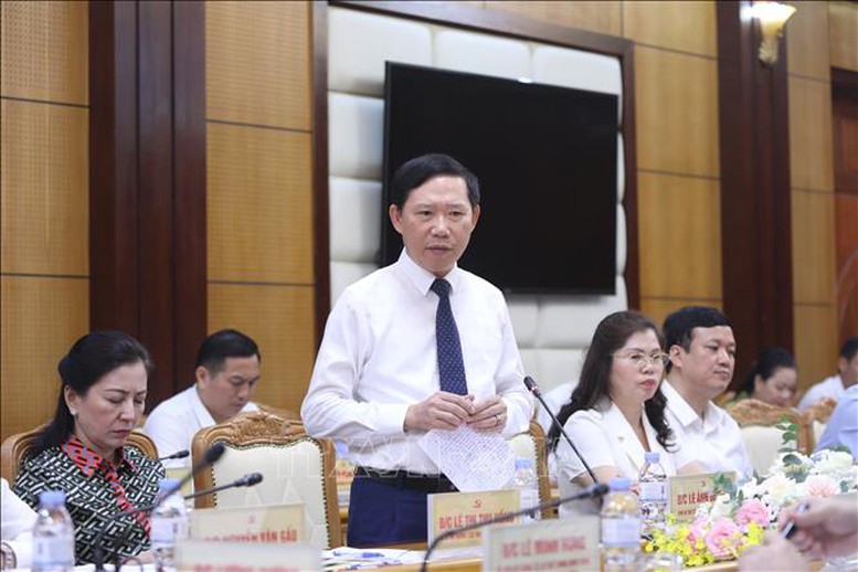 Thường trực Ban Bí thư Lương Cường làm việc với Ban Chấp hành Đảng bộ tỉnh Bắc Giang- Ảnh 3.
