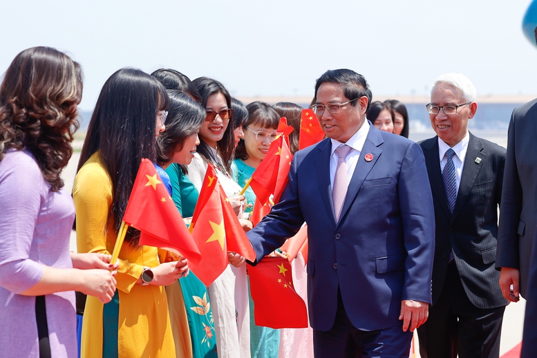 Thủ tướng Phạm Minh Chính tới Bắc Kinh, Trung Quốc- Ảnh 3.
