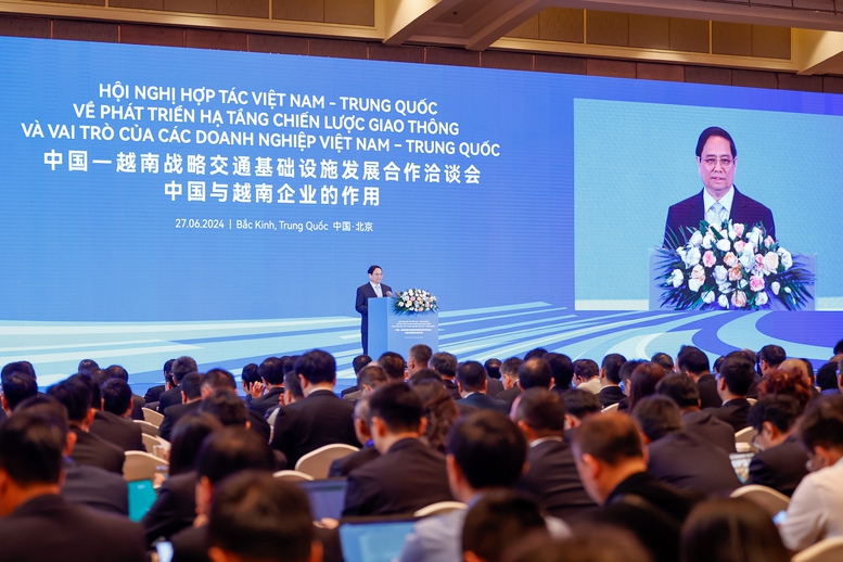 Thủ tướng Phạm Minh Chính: Thúc đẩy các dự án giao thông chiến lược, biểu tượng cho quan hệ Việt Nam-Trung Quốc- Ảnh 2.