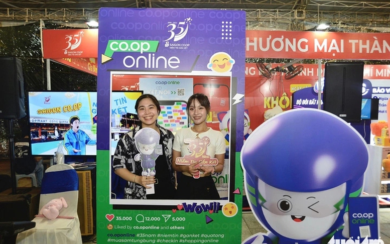 Kết nối 'không tiền mặt' cùng vô vàn quà tặng với Saigon Co.op