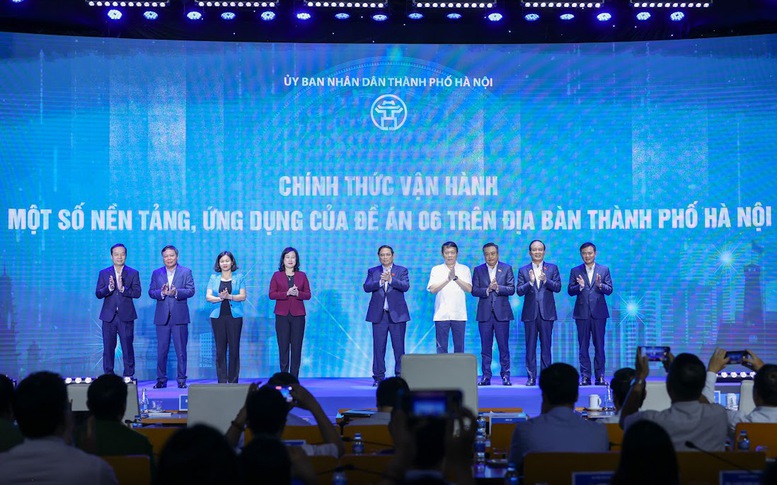 TỔNG THUẬT: Thủ tướng Chính phủ dự lễ công bố vận hành một số ứng dụng, nền tảng của Đề án 06 trên địa bàn TP. Hà Nội