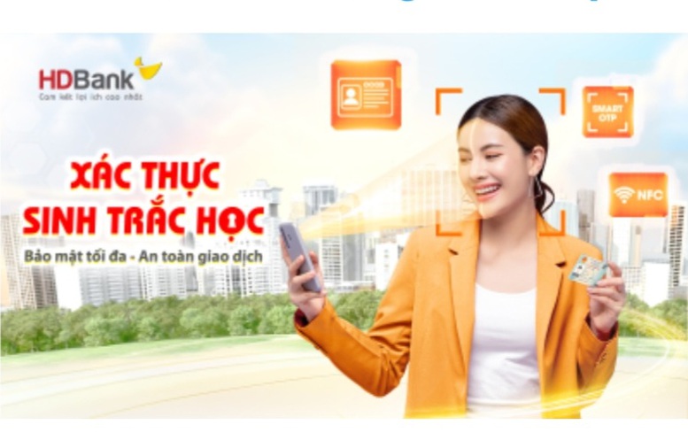 HDBank cập nhật dữ liệu sinh trắc học từ thẻ CCCD gắn chip- Ảnh 1.