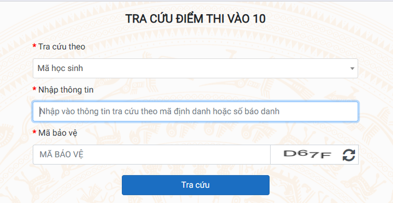 Tra cứu điểm thi vào lớp 10 của Hà Nội- Ảnh 2.