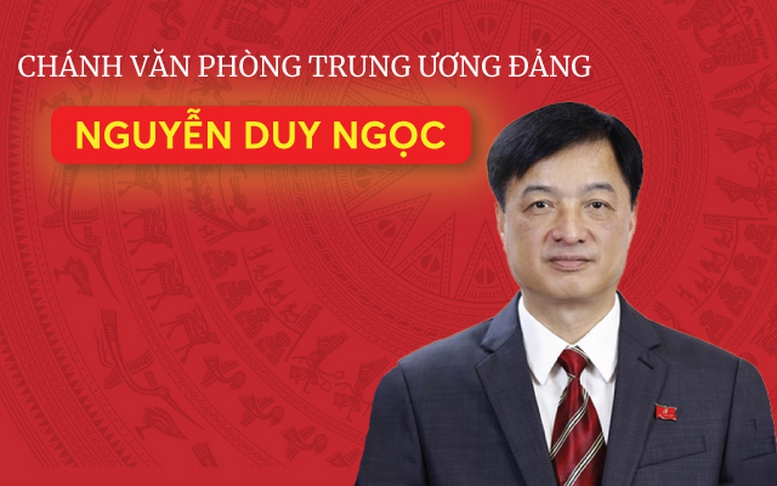 [INFOGRAPHICS] Tiểu sử Chánh Văn phòng Trung ương Đảng Nguyễn Duy Ngọc