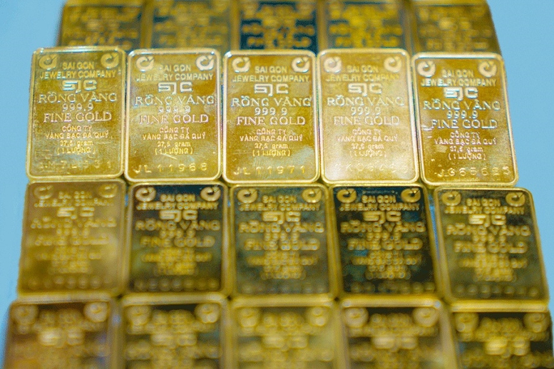 NHNN: Ngày 5/6, giá bán vàng miếng giảm xuống còn 76,98 triệu đồng/lượng- Ảnh 1.