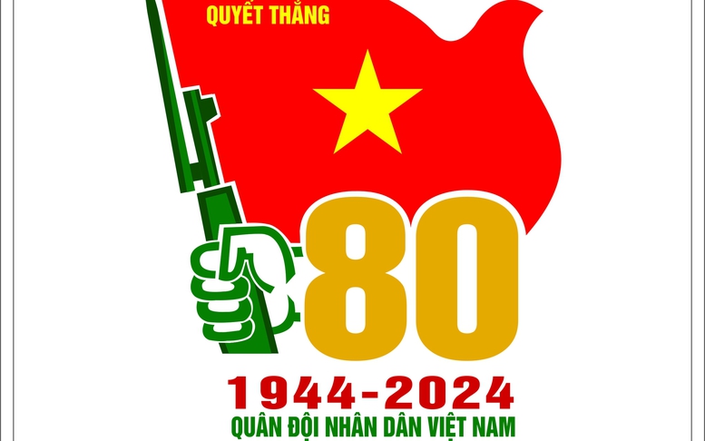Công bố mẫu Biểu trưng Kỷ niệm 80 năm Ngày thành lập QĐND Việt Nam
