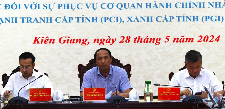 Kiên Giang: Hội nghị phân tích kết quả thực hiện 5 Chỉ số CCHC- Ảnh 2.