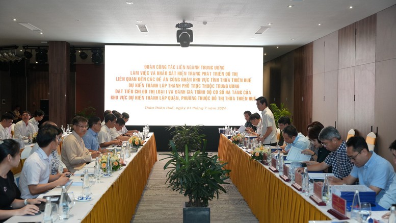 Thừa Thiên Huế bảo đảm các tiêu chuẩn của đô thị loại I trực thuộc Trung ương- Ảnh 1.