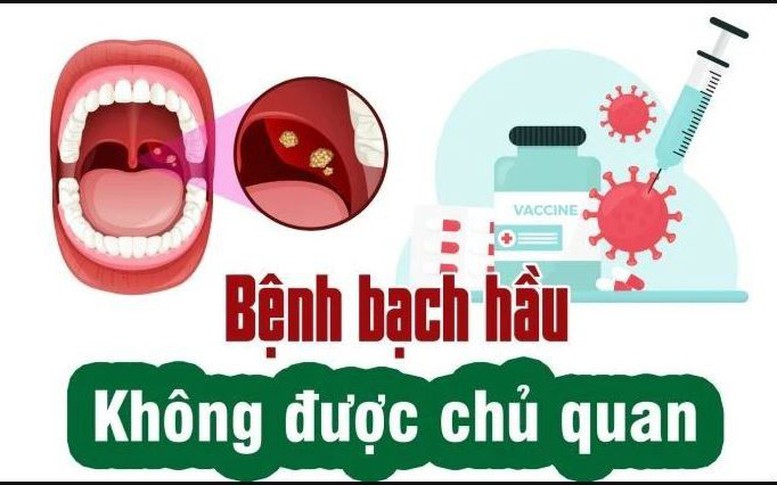 Dự phòng bệnh bạch hầu tốt nhất là biện pháp chủng ngừa