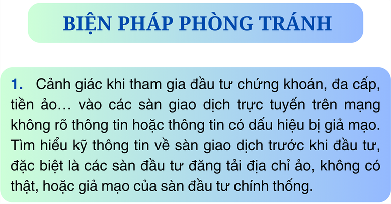 Cẩm nang nhận biết và phòng tránh Lừa đảo đầu tư sàn chứng khoán ảo, tiền ảo, đa cấp- Ảnh 6.