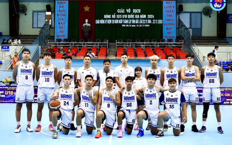 Khai mạc Giải Bóng rổ 5x5 U18 quốc gia 2024: Quy tụ 12 đội bóng lớn với lực lượng mạnh nhất