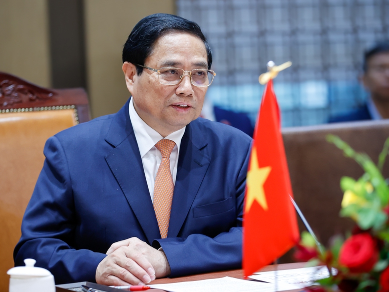Thủ tướng Phạm Minh Chính hội kiến Chủ tịch Quốc hội Hàn Quốc- Ảnh 4.