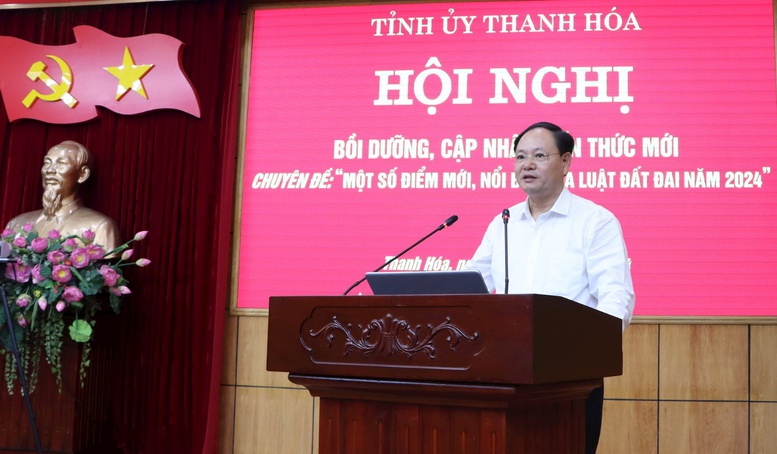 Áp dụng hiệu quả Luật Đất đai 2024 vào thực tiễn công việc tại địa phương- Ảnh 1.