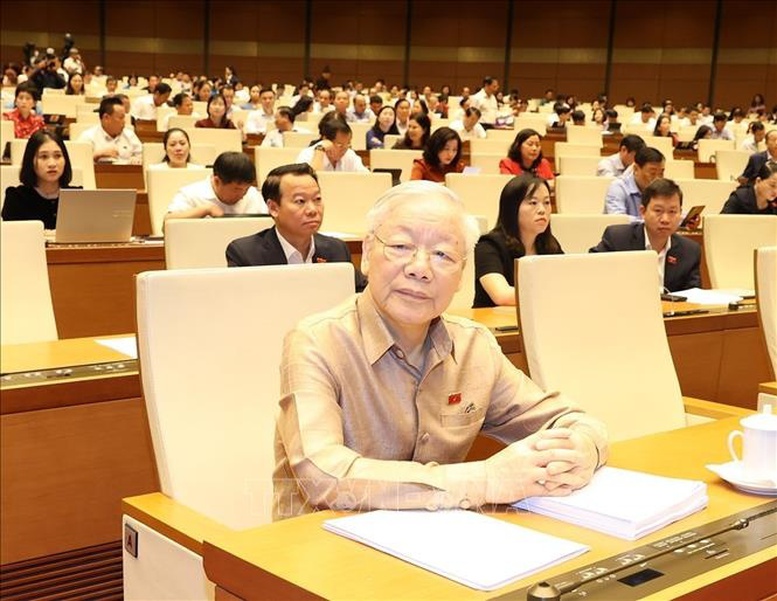 Thực hiện ý nguyện của đồng chí Nguyễn Phú Trọng, Quốc hội tiếp tục nâng cao chất lượng, hiệu quả hoạt động đáp ứng yêu cầu phát triển của đất nước và sự kỳ vọng của Nhân dân- Ảnh 2.