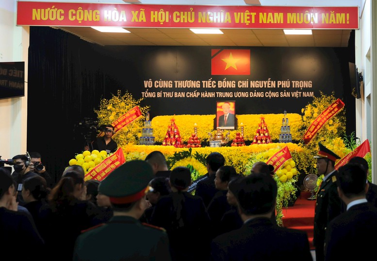 TỔNG THUẬT: LỄ QUỐC TANG TỔNG BÍ THƯ NGUYỄN PHÚ TRỌNG- Ảnh 30.