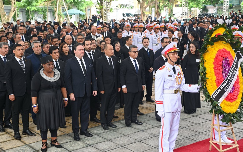 Tổng Bí thư Nguyễn Phú Trọng sẽ sống mãi trong ký ức các lực lượng yêu chuộng hòa bình toàn thế giới