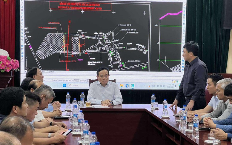 Phó Thủ tướng Trần Lưu Quang chỉ đạo khắc phục hậu quả vụ tai nạn hầm lò tại Quảng Ninh