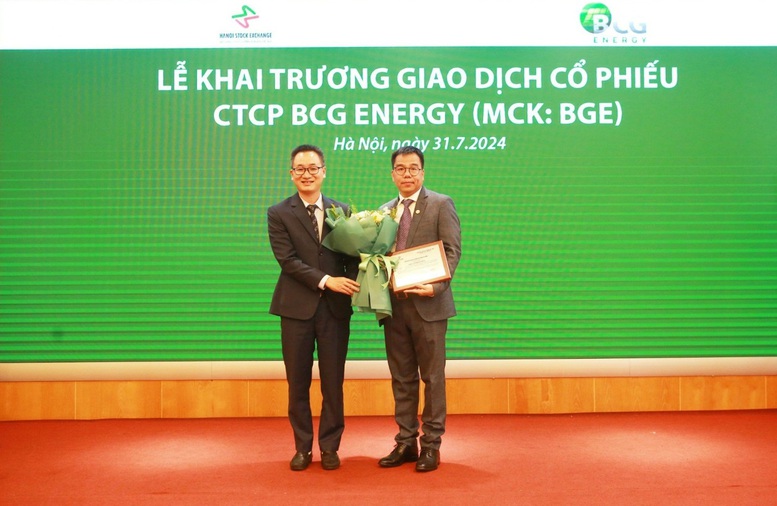 Cổ phiếu BGE của BCG Energy chính thức lên sàn UPCoM- Ảnh 2.