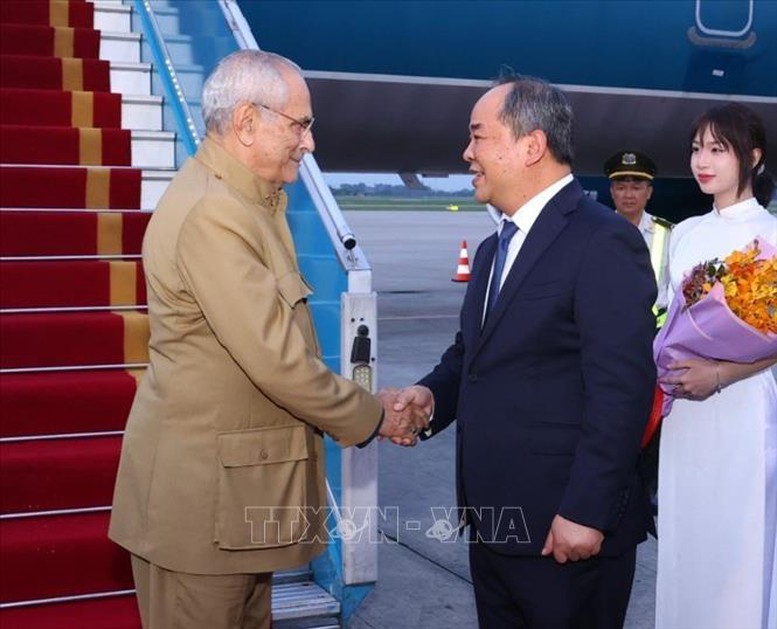 Tổng thống Timor-Leste đến Hà Nội, bắt đầu thăm cấp Nhà nước tới Việt Nam- Ảnh 1.