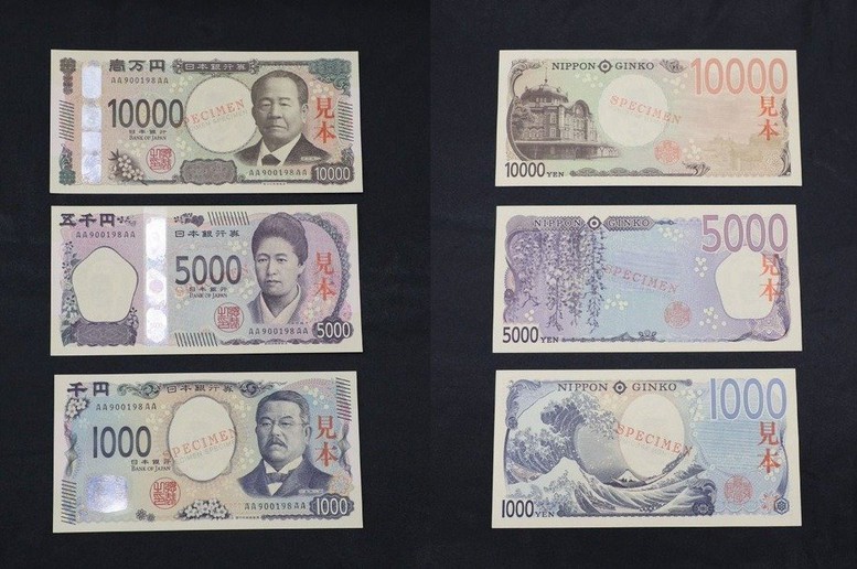Công nghệ tiên tiến bậc nhất trong tờ tiền giấy mới của Nhật Bản- Ảnh 1.