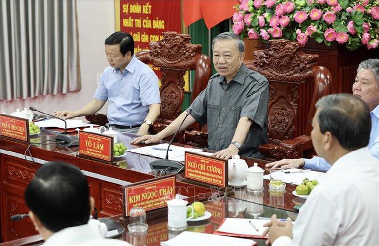 Chủ tịch nước Tô Lâm: Tạo điều kiện cho Trà Vinh tiếp tục vươn lên- Ảnh 1.