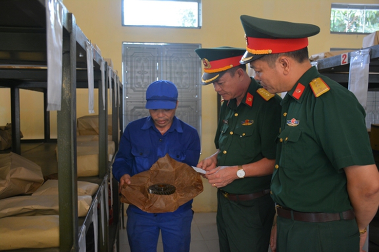 Dự thảo quy định quản lý, bảo quản vật chứng trong Quân đội- Ảnh 1.