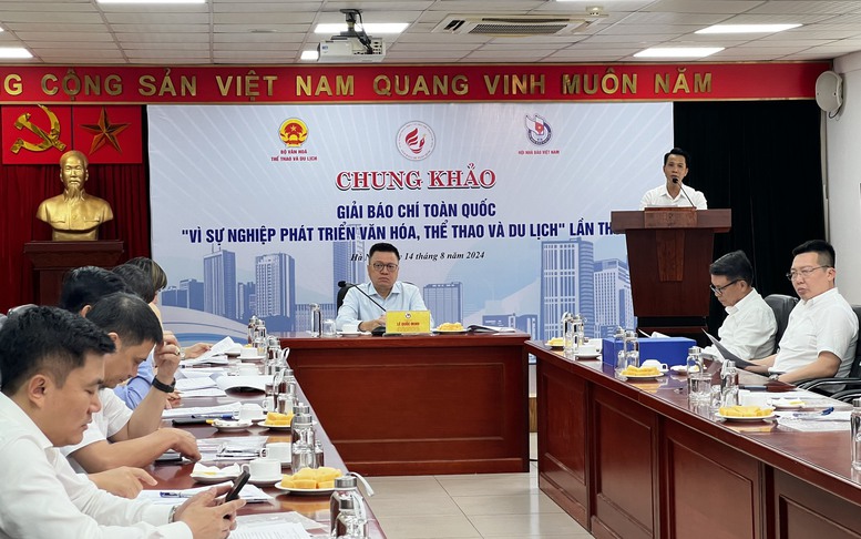 119 tác phẩm vào chung khảo Giải báo chí Vì sự nghiệp phát triển văn hóa, thể thao và du lịch 2024