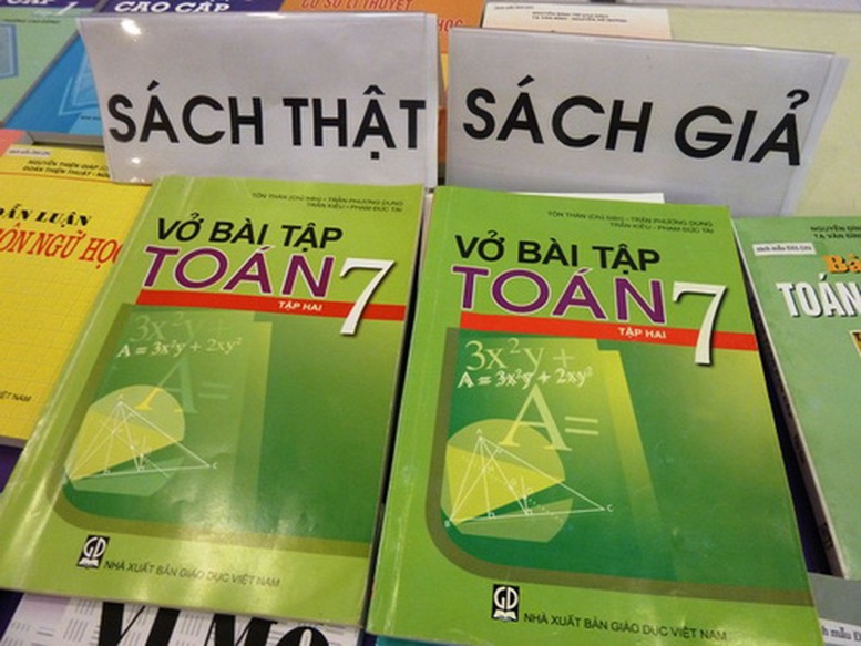 Sách lậu, sách giả: Ảnh hưởng nghiêm trọng tới kiến thức học sinh- Ảnh 1.