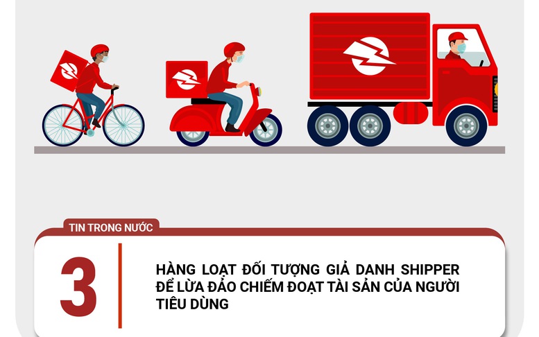 Giả danh Shipper lừa đảo người tiêu dùng