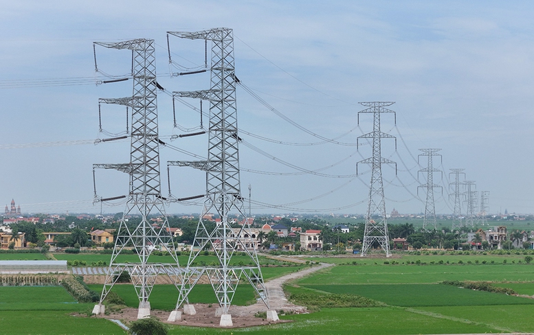 Hoàn thành đóng điện đường dây 500kV mạch 3 cung đoạn Nam Định 1- Phố Nối- Ảnh 6.