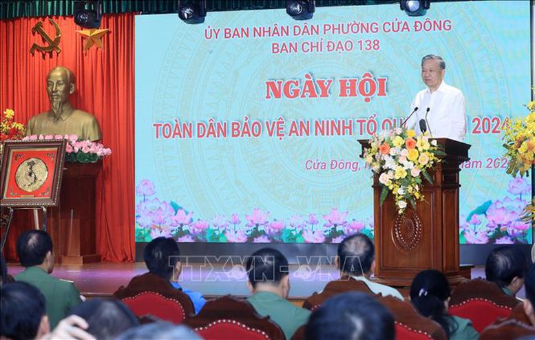 Chủ tịch nước Tô Lâm: Tiếp tục đổi mới phong trào Toàn dân bảo vệ an ninh Tổ quốc- Ảnh 2.