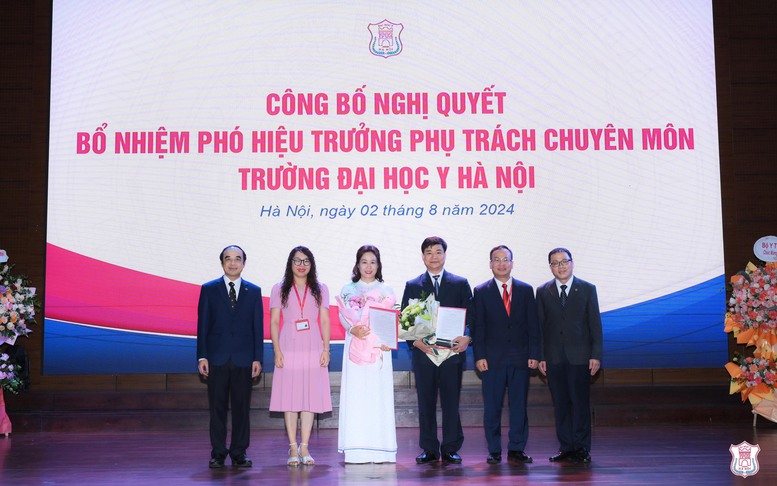 Trường Đại học Y Hà Nội bổ nhiệm 2 Phó Hiệu trưởng