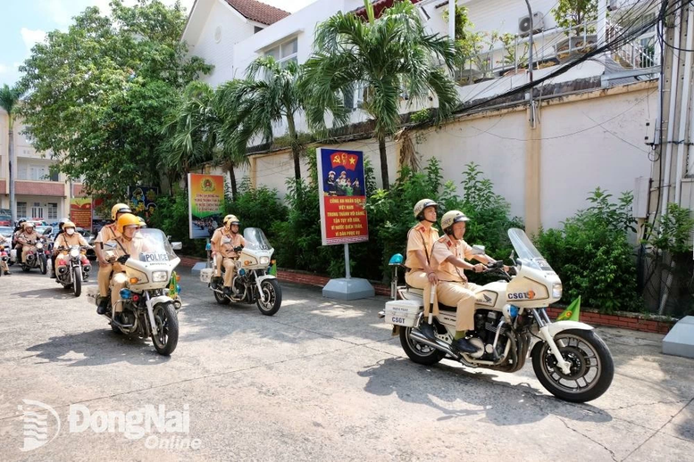 Đồng Nai ra quân đảm bảo an toàn giao thông dịp Quốc khánh và khai giảng năm học mới- Ảnh 1.