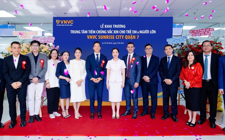 VNVC khai trương Trung tâm  Sunrise City mới tại TPHCM