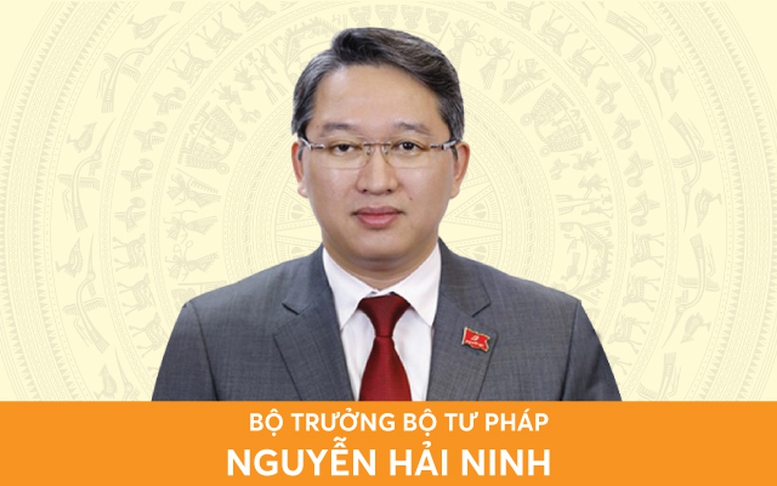 INFOGRAPHICS: Tóm tắt tiểu sử tân Bộ trưởng Bộ Tư pháp Nguyễn Hải Ninh